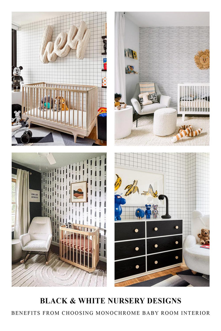 Benefits Of Black & White Nursery Designs