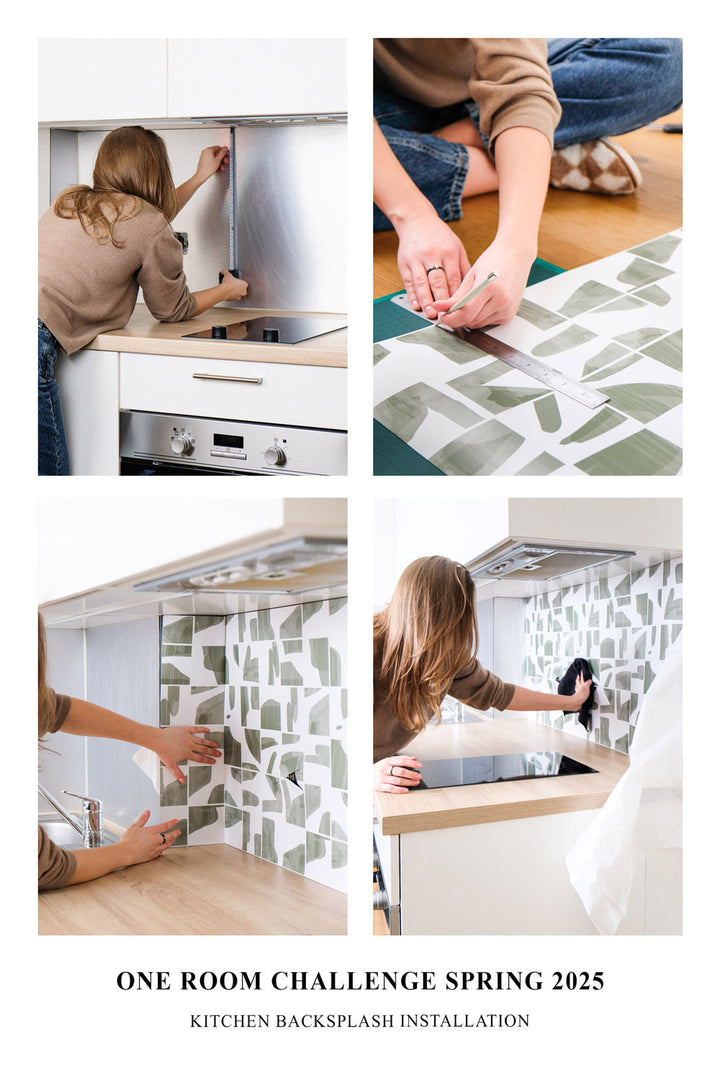 One Room Challenge Spring 2025 | Kitchen Backsplash Installation