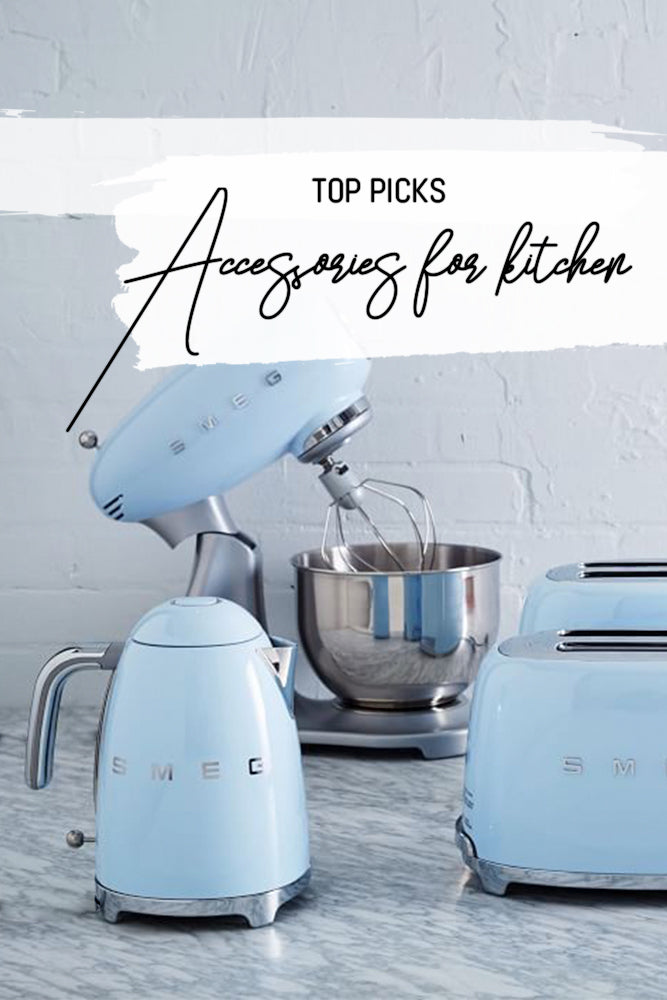 light blue kitchen accessories