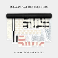 Wallpaper Sample Bundle - 6 Wallpaper Bestsellers