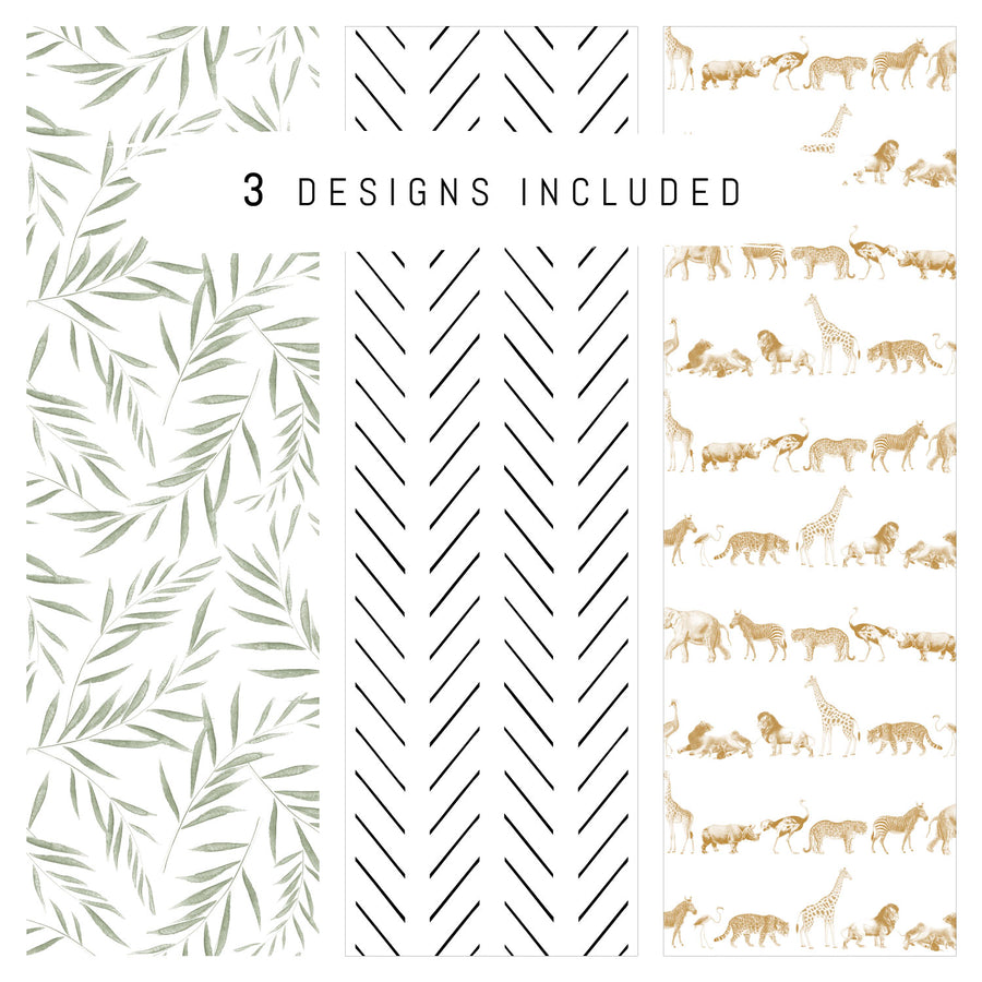 Wallpaper Sample Bundle - 3 Nursery Samples