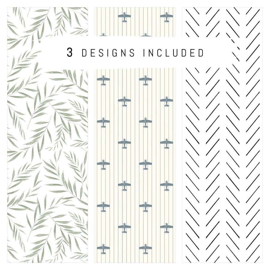 Wallpaper Sample Bundle - 3 Kids Wallpaper Bestsellers