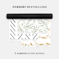 Wallpaper Sample Bundle - 3 Nursery Samples