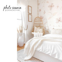 Soft Floral Design wall mural