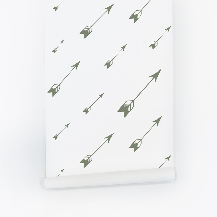 simple design wallpaper with green arrow pattern