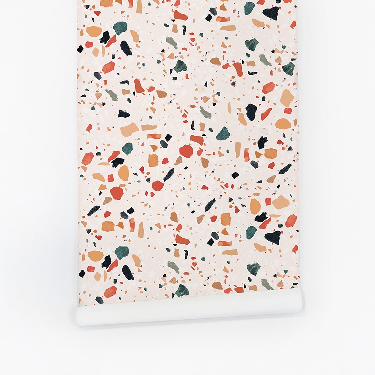 Colorful Terrazzo Pattern Removable Wallpaper 