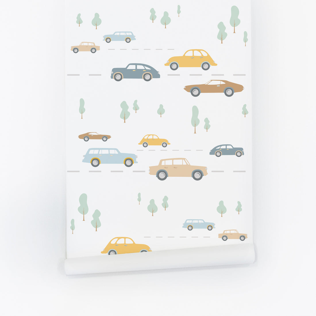 Classic Car Design Kids Removable Wallpaper