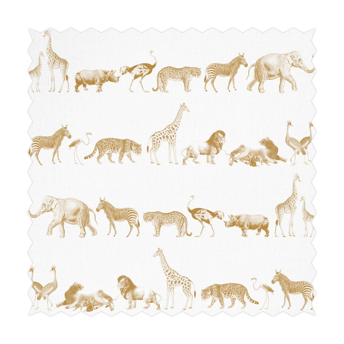 safari animal print fabric design in light brown