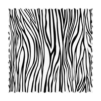 zebra printed fabric design in black and white
