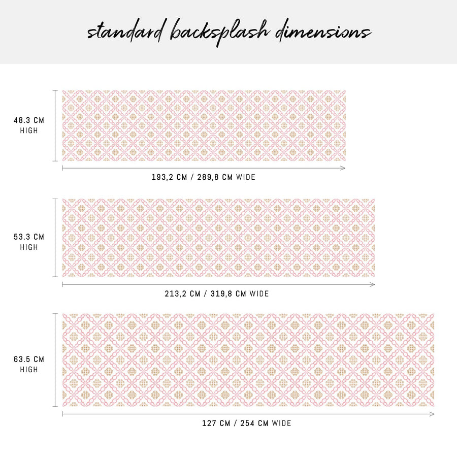 peel and stick tile backsplash